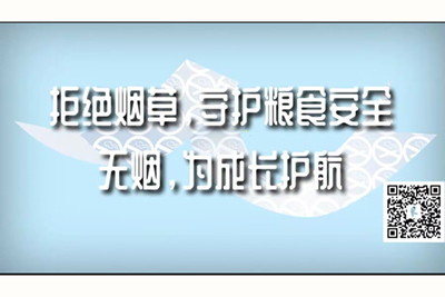 学生妹吊逼视频在线观看拒绝烟草，守护粮食安全